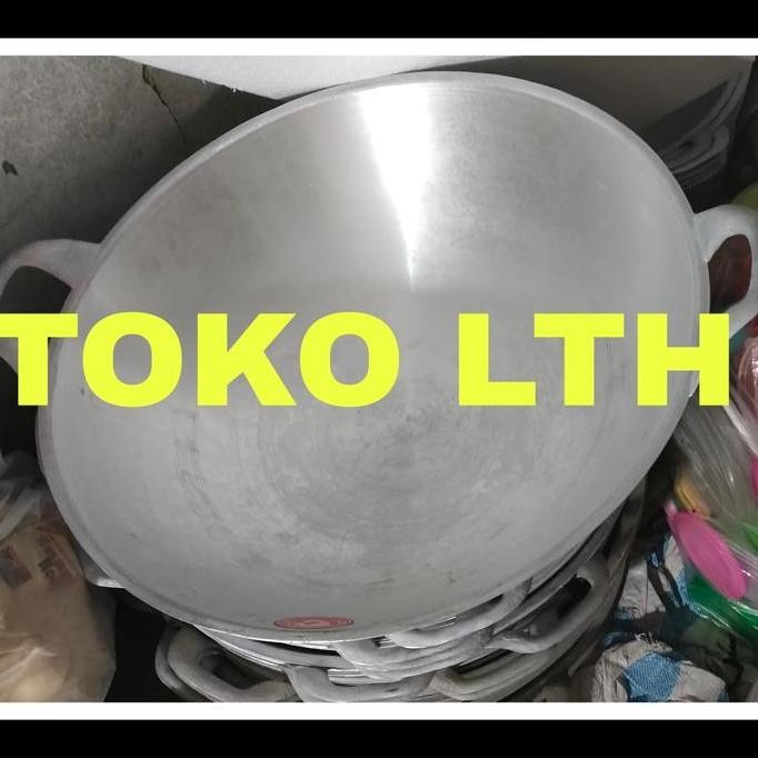 NEW WAJAN KUALI KATEL PENGGORENGAN BESAR 90 CM ALUMUNIUM