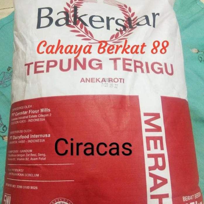 

Terlaris Tepung Terigu Bakerstar 25Kg Protein Tinggi 25 Kg Emas Bag Roti Donut
