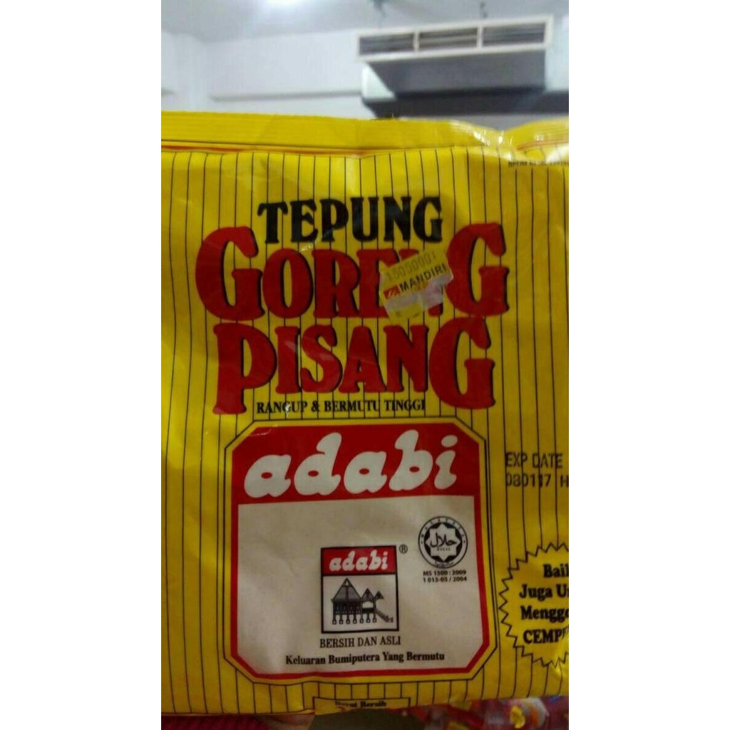 

Terlaris Adabi Tepung Goreng Pisang 1Kg