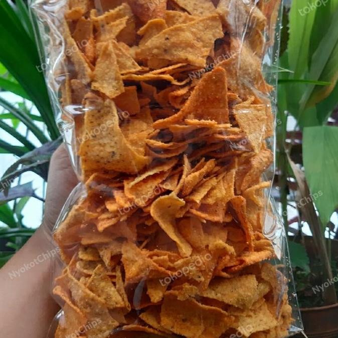 

Ready stok Terlaris Keripik Jagung Tortila BBQ Tortila Chips Kiloan 1Kg (2x500gr) Termurah