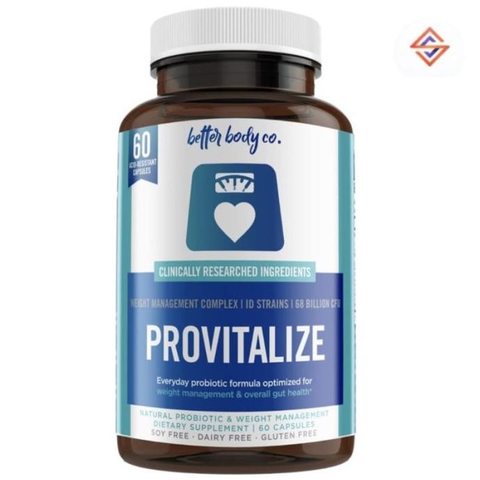Better Body Co. Provitalize | Best Natural Weight Management Probiotic Original Produk