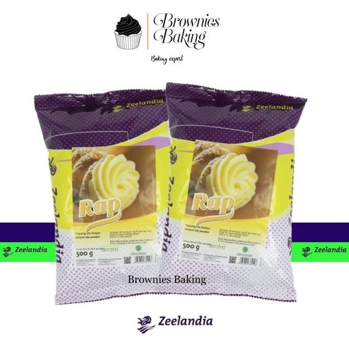 

Terlaris Tepung Vla Instant Zeelandia Rap Custard 500 Gr / Custard Powder