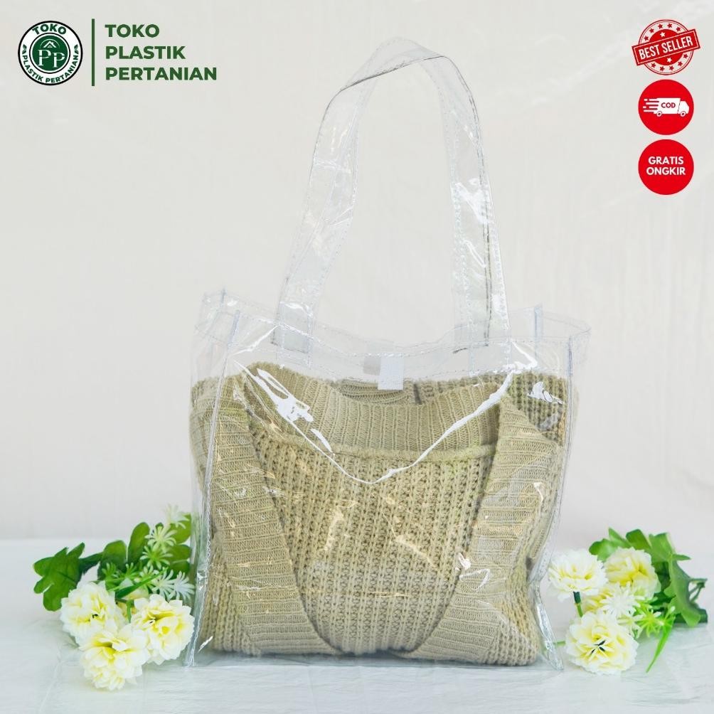 

Tas Mika Bening Transparan Souvenir Ulang Tahun Kue Lebaran Kado 1 Pcs (020) Spaylater 0%|Terlaris|Trend|Baru|Ready|Ready Stok|Stok|Viral|Trending|Stok Baru