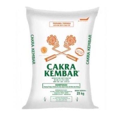 

Terlaris Tepung Terigu Cakra Kembar 25Kg