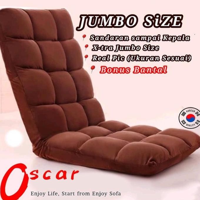 Terlaris Kursi Lesehan Jumbo, Sofa Lipat, Kursi Lesehan Sofa Empuk Besar