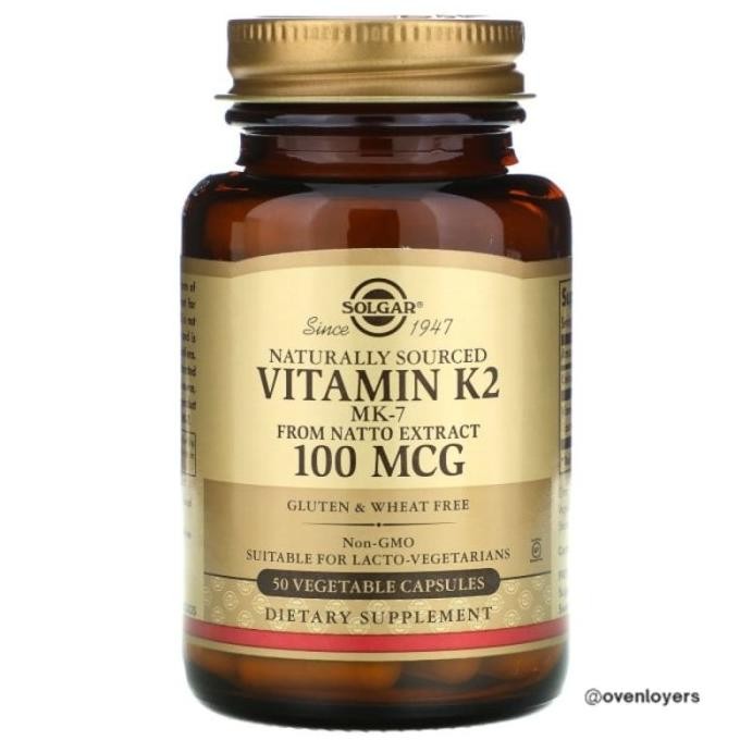 Solgar Vitamin K2 100 Mcg 50 Capsules