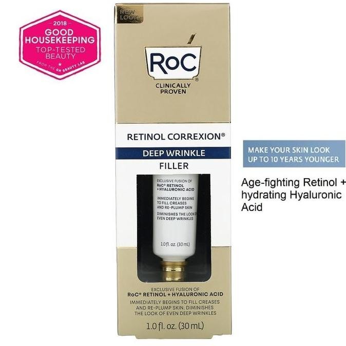 Roc Retinol Correxion Deep Wrinkle Facial Filler With Hyaluronic Acid