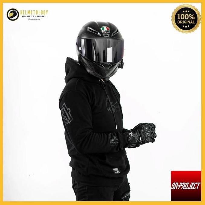 ready SR Project Speed Enthusiast Japan Art Black Edition Hoodie Casual Jaket Motor Original