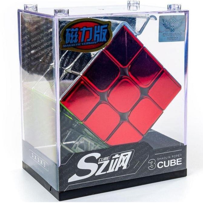 ready Magic Cube 3x3 Cyclone Boys Metallic Cube 3x3 M Magnetic Stickerless Puzzle Kubus Metal murah