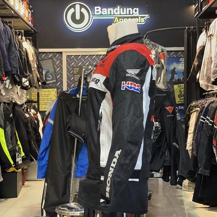 ready Jaket Motor Honda Racing HRC Shoei Mesh Jacket Protector - XXL