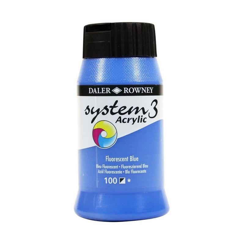 

LINDU Daler Rowney System3 Or 500ml Blue Series
