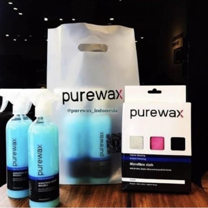 Purewax 474ml Pembersih Mobil Waterless Wash Detailer Inter Eksterior