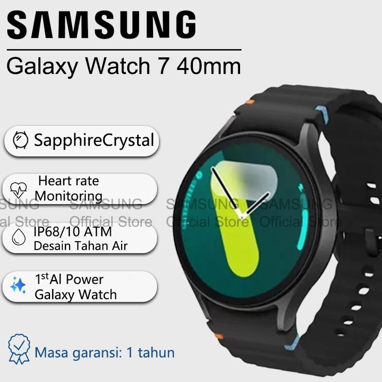 Diskon [ Ori]Smart Watch Samsung Galaxy Watch 7 Baru Jam Tangan 40Mm Smartwatch Wanita Pria Ios & An