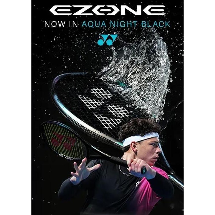 Raket Tenis Yonex Ezone Aqua Night Black 98 100 100L Original 2024 Terbaru