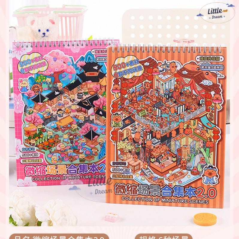 

KA [ BUY 1 GET 20 ] STICKER 3D BOOK Decoration Creative Mainan Anak Lucu Viral Satisfying