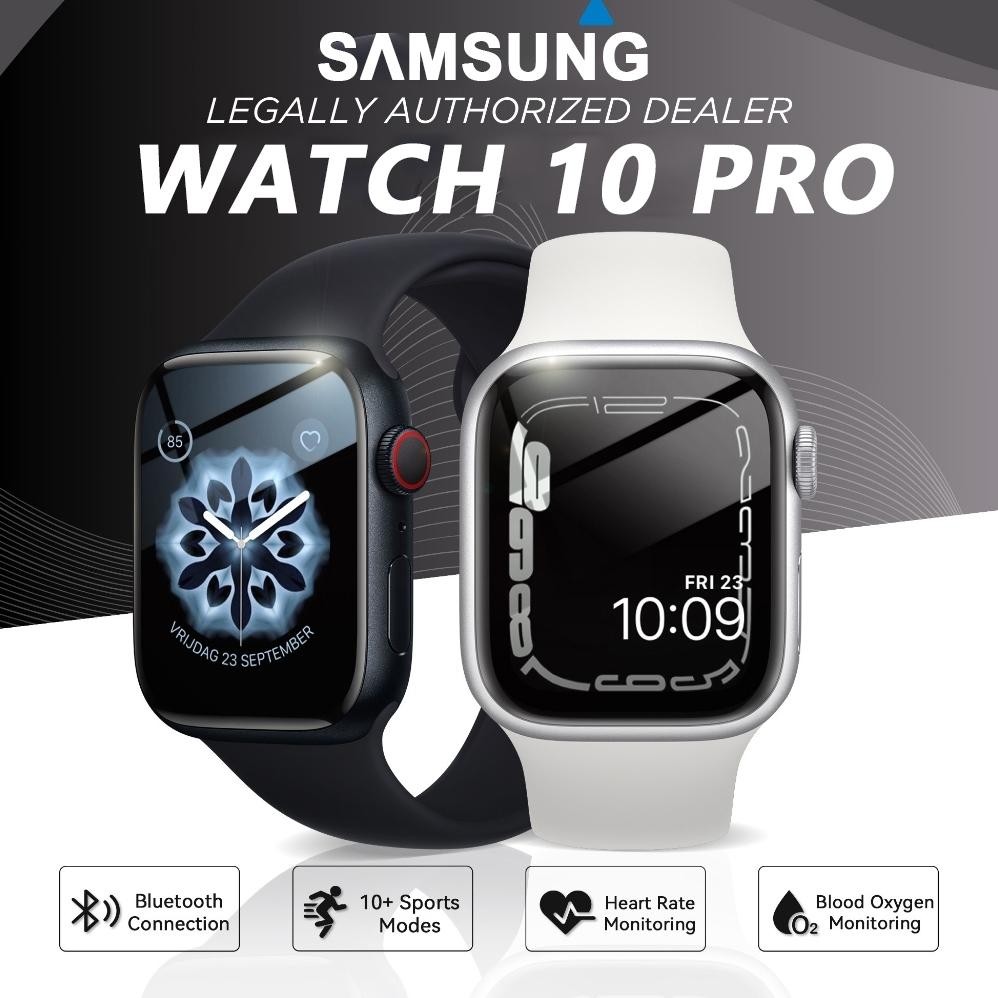 Diskon Ori Samsung Smartwatch Watch 10 Jam Pintar Olahraga Bluetooth Smart Watch Pintar Wanita Tahan