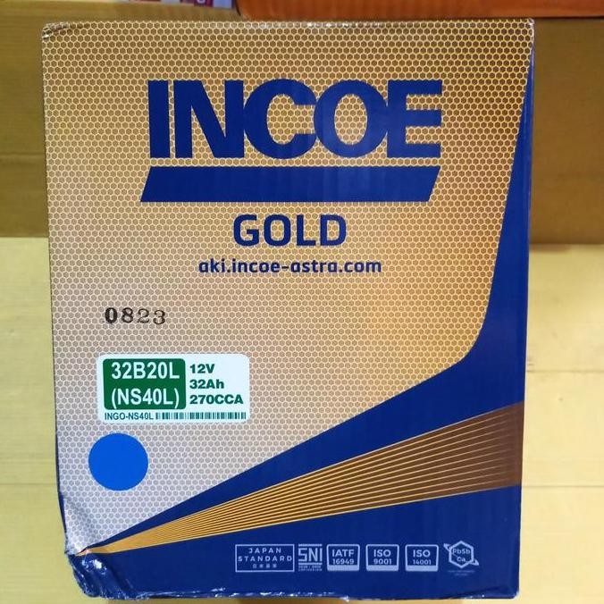 . aki mobil agya ayla calya datsun incoe gold NS40L