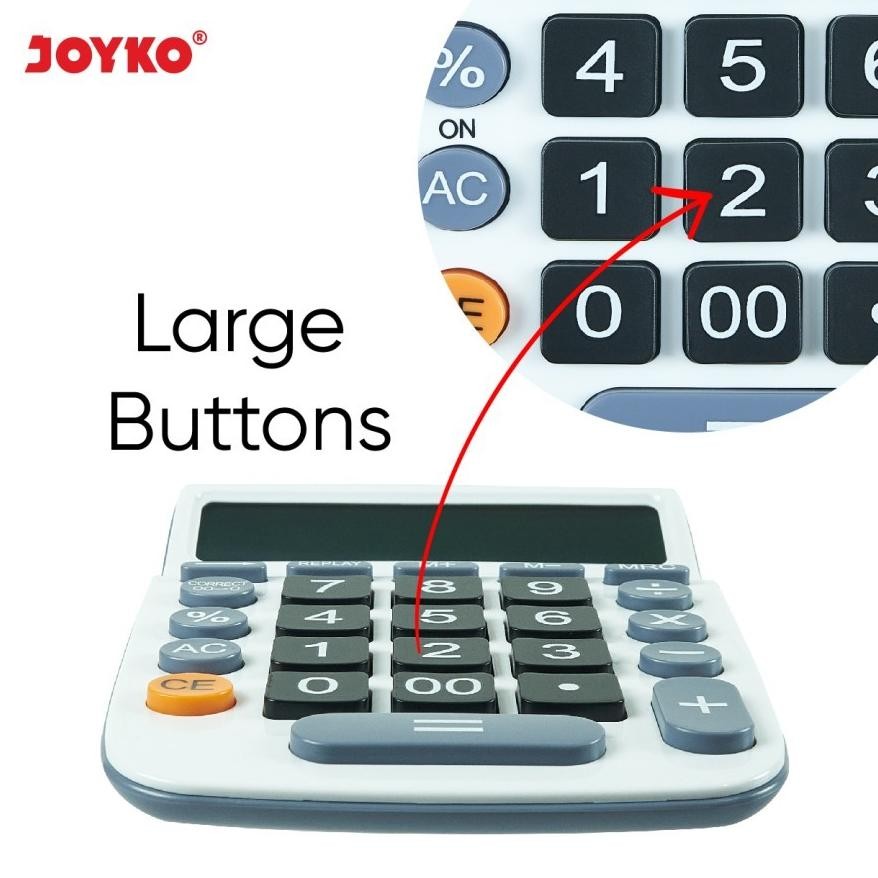 

Pk32 New Arival Qw-45 Kalkulator Meja Joyko Cc 28 Calculator Check Correct Cc28 12 Digit Cek Ulang Sale Terlaris