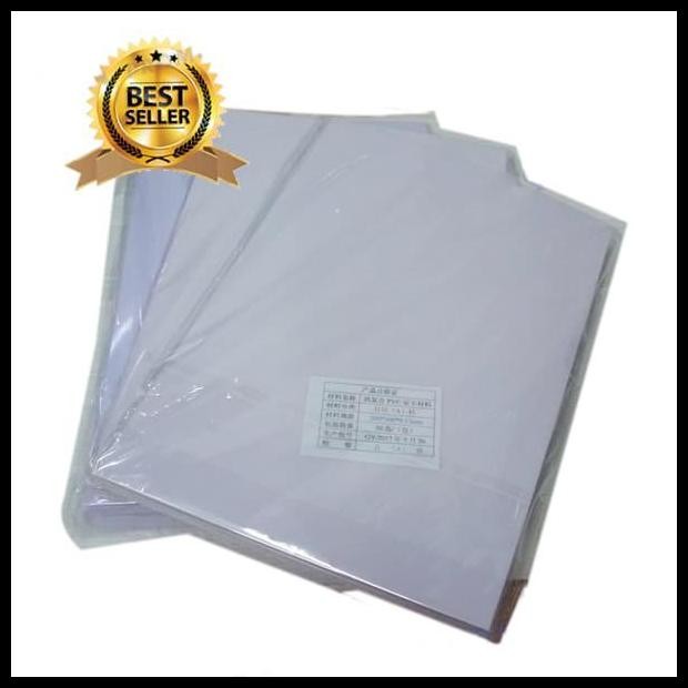 

Terlaris Amanda Kertas Pvc Bahan Id Card Instan A4 50 Sheet Good Quality