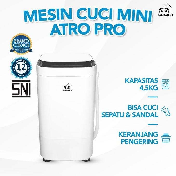 TERMURAH - Pandaoma Mesin Cuci Sepatu Mesin Cuci Portable Kapasitas 4,5kg