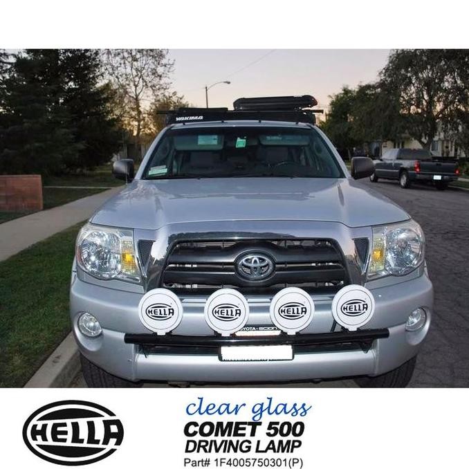 . Hella COMET 500 (kaca kuning) Lampu kabut / lampu tembak