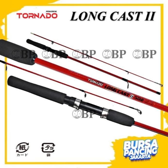 

Terlaris Tornado Joran Pancing Spinning Longcast Ii 120Cm - 150Cm Fiber Solid Super Kuat Extra Power Cocok Untuk Sungai Kolam Harian Galatama