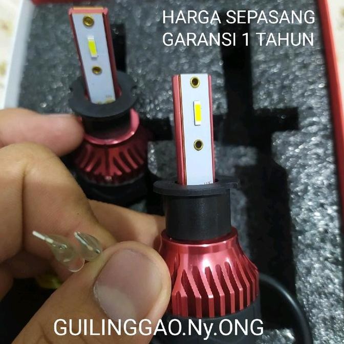 . LED GT LIGHT SUPER BRIGHT SOKET H3. SUPER TERANG DAN BERGARANSI. #LEDGTLIGHT