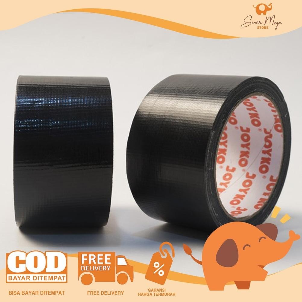 

Rf-45 Gha-65 See-97 Joyko Lakban Hitam 48Mm X 12M / Bahan Kain Orange Core Murah Berkualitas Sale Terlaris Rf-45