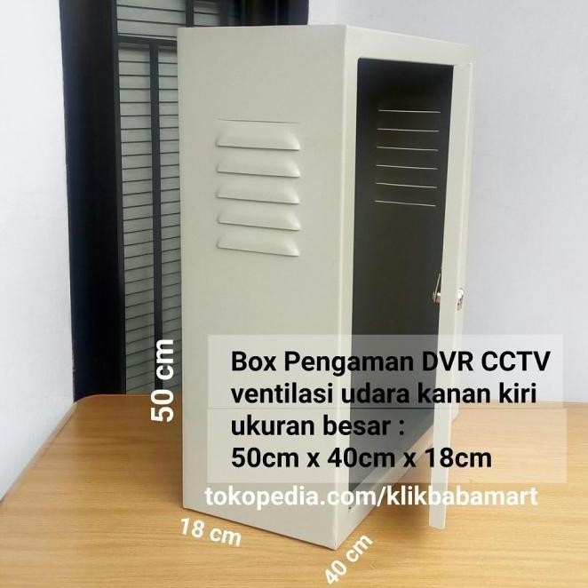 Buruan beli] DISKON CCTV DVR BOX BESI PENGAMAN DVR CCTV BESAR INDOOR 50X40X18CM