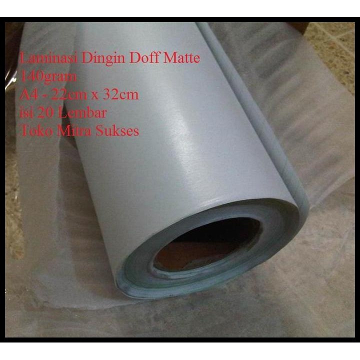 

Terlaris Laminasi Dingin Doff Matte A4+ Good Quality
