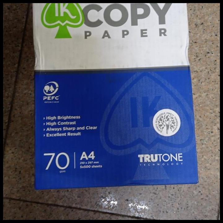 

Terlaris Kertas A4 70 Copy Paper (1 Rim) Good Quality