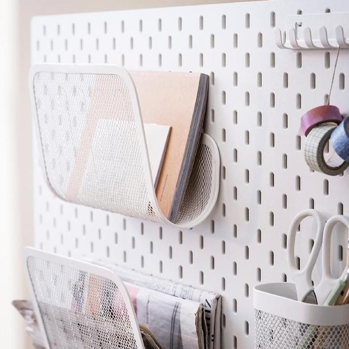 Terjangkau Skadi Tempat Majalah, Putih