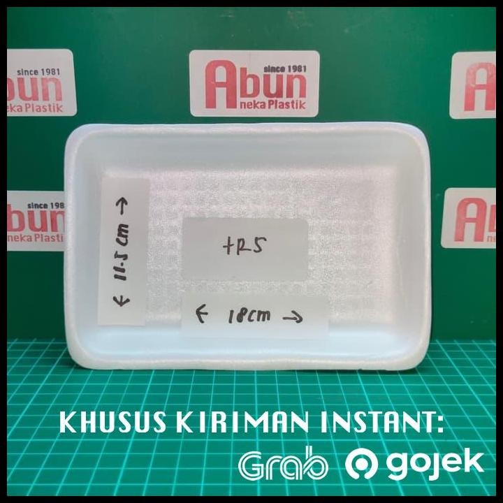 

Terlaris Tray Styrofoam Tr-5 Isi 250Pcs Good Quality