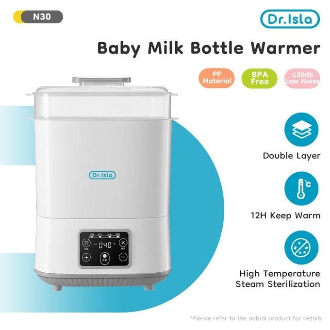DR.ISLA STERILIZER BOTOL TERILIZER BOTOL BAYI BOTTLE WARMER DIGITAL