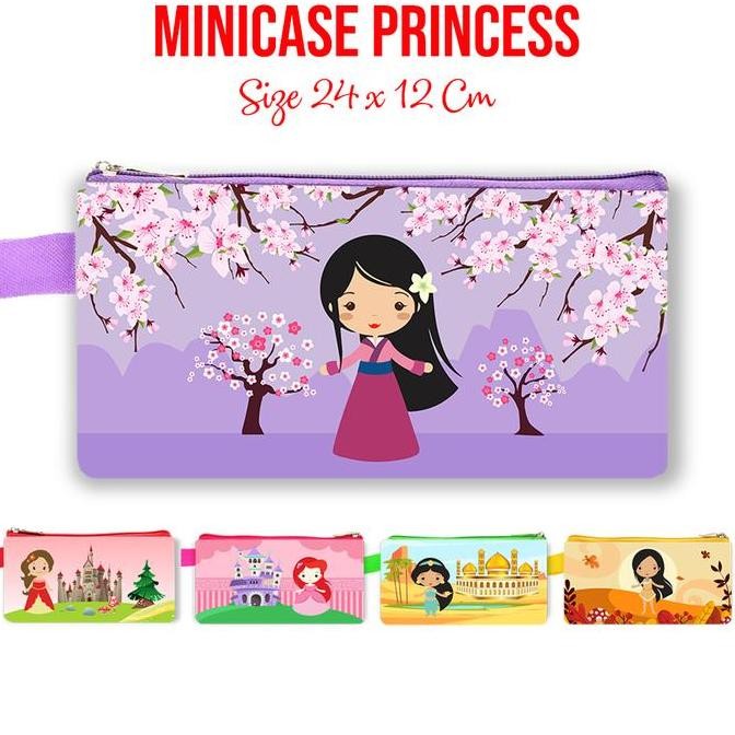 

Produk Unggulan] Mini Case Seri Princess Tempat Pensil Kosmetik Stationary Pencil Case