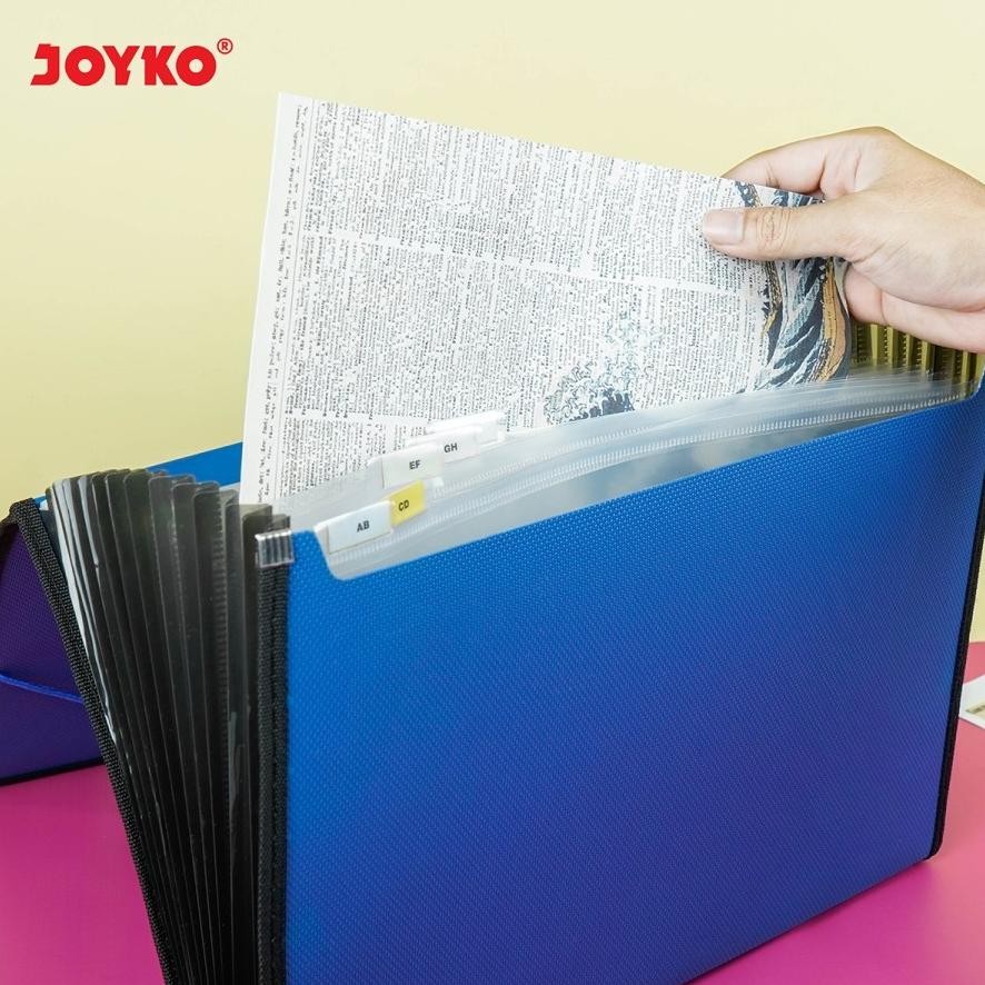 

Ed-7 Edf-62 Vb-8 Joyko Expanding File Folio F4 13 Pockets / Box Map Harmonika Ef-2538 Terlaris Terlaris Ed-7