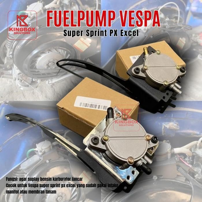 Fuel Pump Pompa Bensin Vespa Super Sprint Px Excel Intake Tanam Original Dan Terpercaya