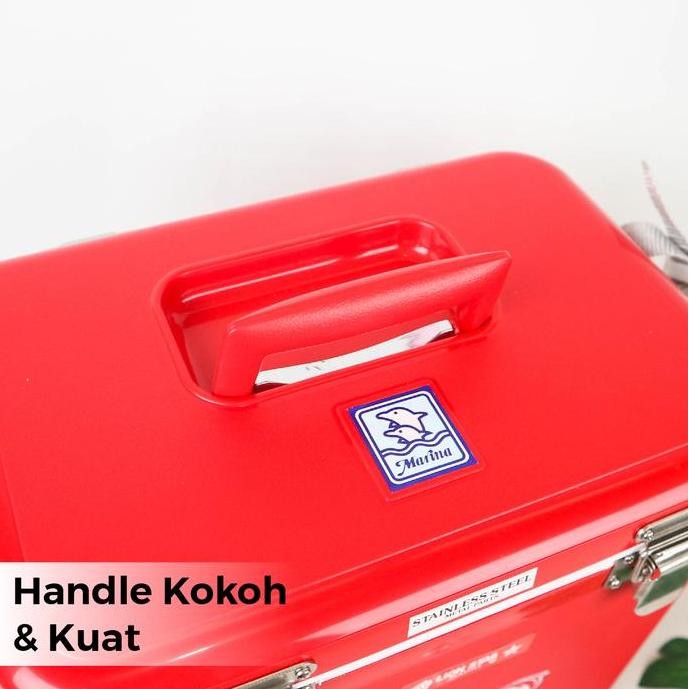 Miliki Lion Star Marina Cooler Box 10 Liter 12S Kotak Es Serbaguna Awet Dan Tahan Lama Untuk Jualan 