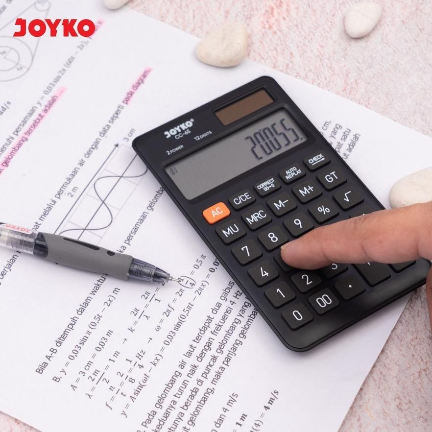 

Eq-77 Qw-7 Me41 Kalkulator Saku Joyko Cc-65 Check & Correct - Pocket Calkulator 12 Digits Cc65 Terlaris Premium
