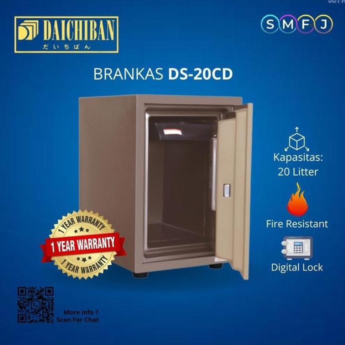 Spesial Daichiban Ds-20Cd | Brankas Digital Tahan Api