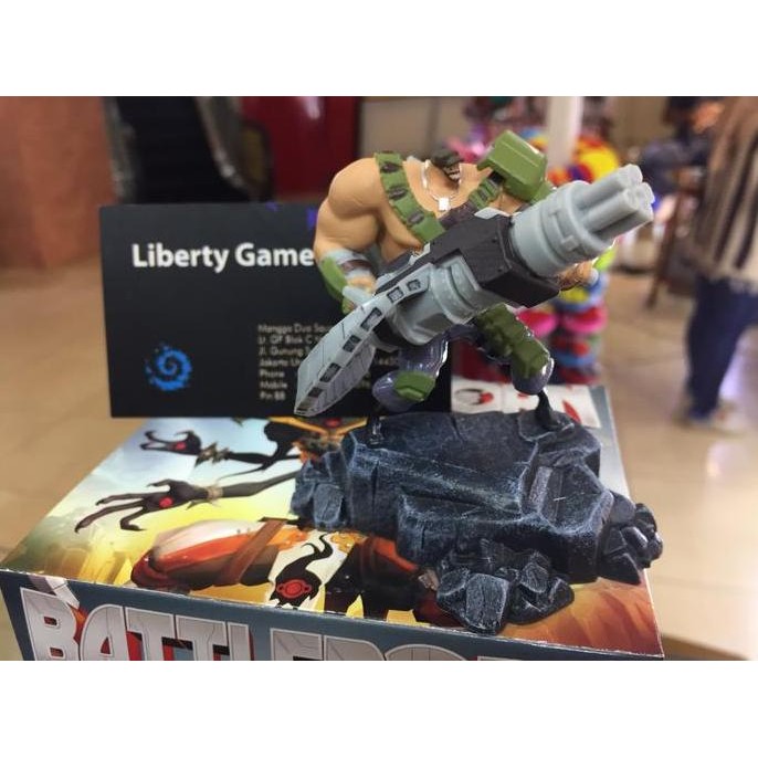 Murah PS4 ACTION FIGURE BATTLEBORN character B ORIGINAL BY SONY PLAYSTATION lib33g Murah