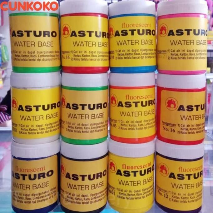 

ready !!! CAT ASTURO WATER BASE WARNA PUTIH