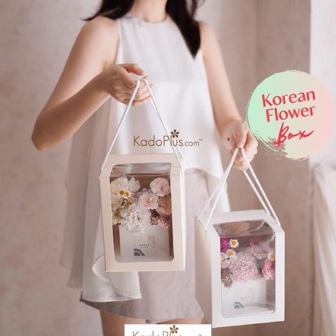

ready Kotak Bunga Box Bunga Kotak hampers Mika Tali Korea