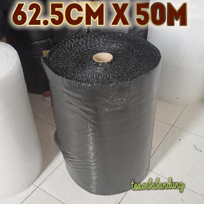 

ready BUBBLE WRAP ROLL 60CM X 50METER HITAM & BENING BUBLE WARP POTONGAN ROL