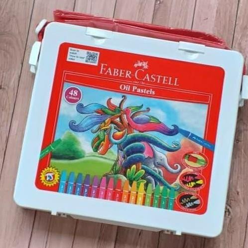 

ready !!! Crayon Oil Pastel Faber Castell 48 Warna