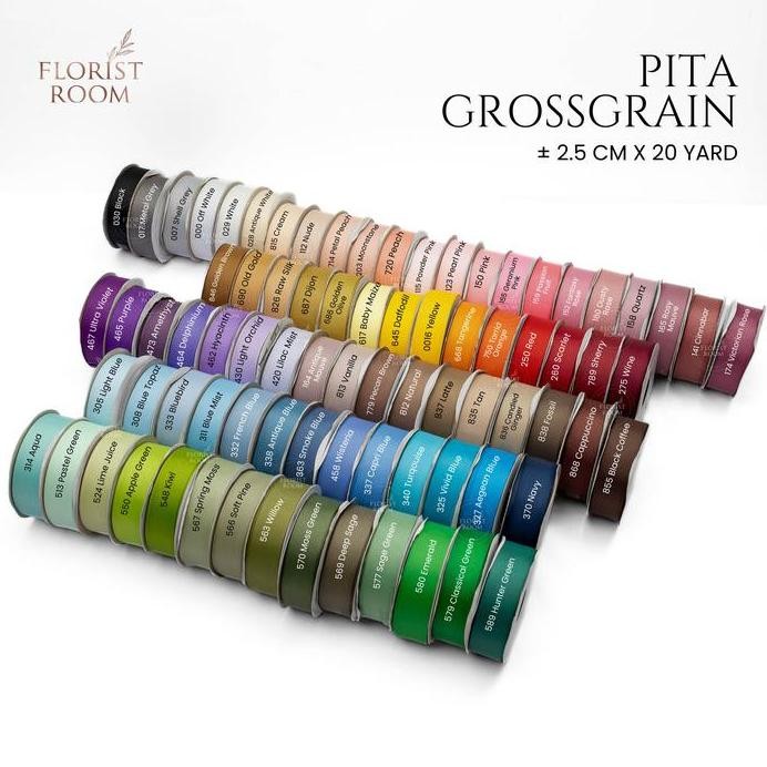 

ready Pita Grossgrain 2.5cm x 20yard - Ribbon - Gift -Hampers