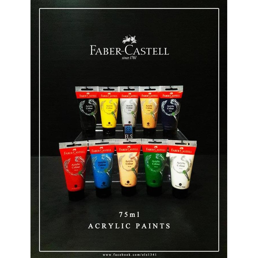 

ready !!! Faber Castell Acrylic 75 ml - Cat Acrylic