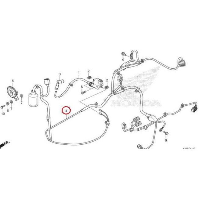 Harness Wire BeAT eSP New (K81) - 32100K81N00