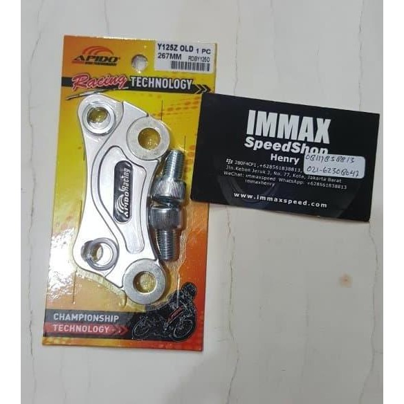 Braket Bracket Kaliper Caliper Disc 267mm F1zr 125Z Jupiter Z burhan