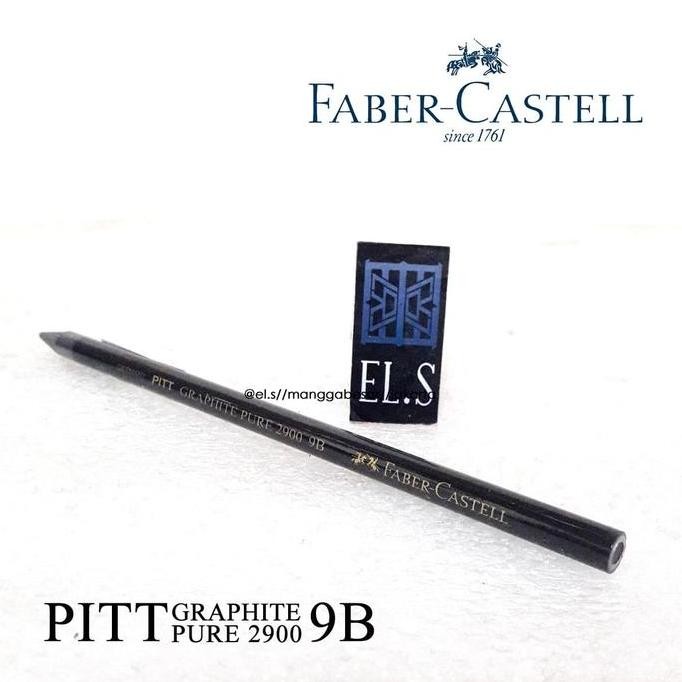 

ready !!! Faber Castell PITT Graphite Pure 9B